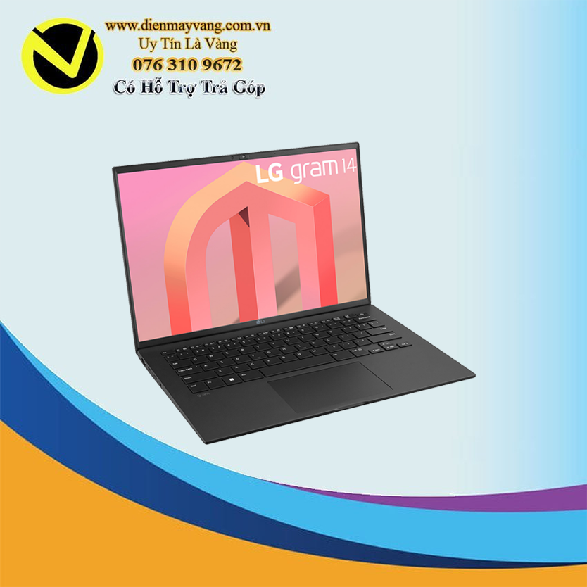 Laptop LG Gram 2022 14ZD90Q-G.AX56A5 (Core™ i5-1240P | 16GB | 512GB | Iris Xe Graphics | 14 inch WUXGA | Non-OS | Grey)